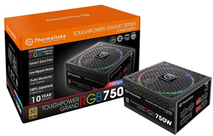 Блок живлення Thermaltake Toughpower Grand RGB 750 Вт Gold RGB (PS-TPG-0750FPCGEU-S) - зображення 11