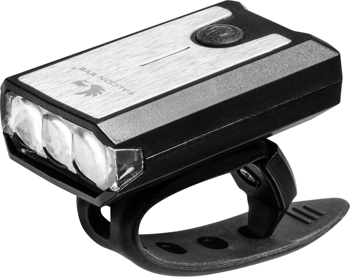 Przednia latarka rowerowa Falcon Eye 8 lm ładowana przez USB (FBF0114) - obraz 1