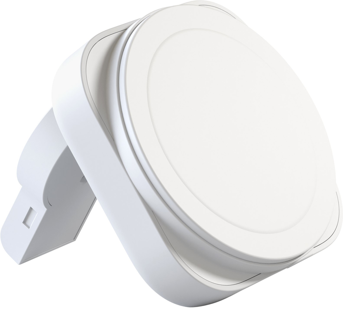 Бездротовий зарядний пристрій Zens 2-in-1 MagSafe + Watch Travel Charger White (ZEDC24W/00) - зображення 1