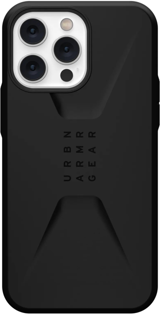 Панель UAG Civilian для Apple iPhone 14 Pro Max Black (840283902086) - зображення 1