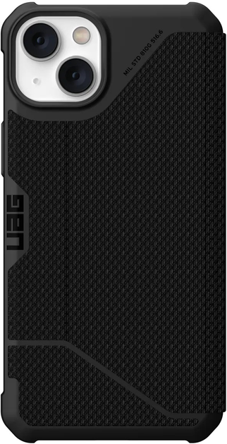 Чохол-книжка UAG Metropolis для Apple iPhone 14 Plus Kevlar Black (840283902116) - зображення 2