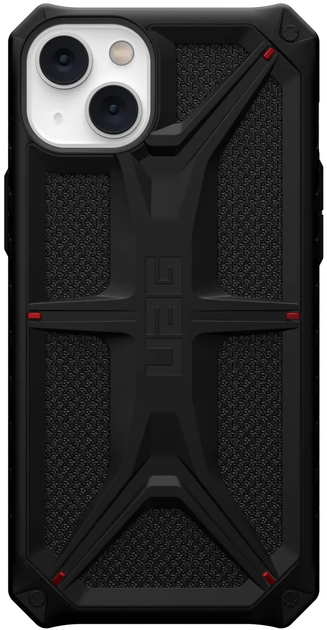 Панель UAG Monarch для Apple iPhone 14 Plus Kevlar Black (840283901751) - зображення 1