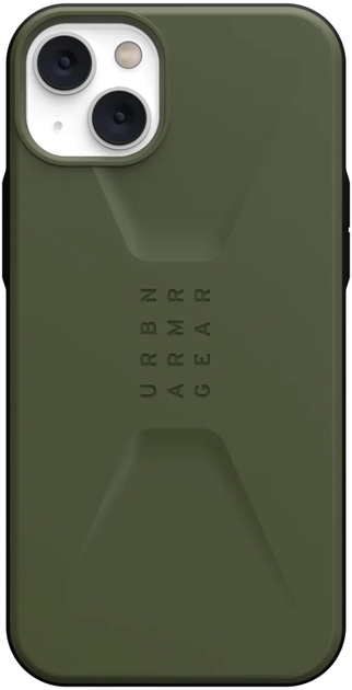 Панель UAG Civilian для Apple iPhone 14 Plus Olive (840283903755) - зображення 1