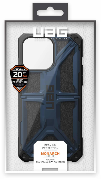 Etui UAG Monarch dla Apple iPhone 14 Pro Max Mallard (840283901881) - obraz 8