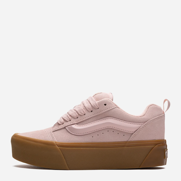 Sneakersy damskie zamszowe Vans Knu Skool Stack VN000CP6CYA 38.5 Różowe (196575374230) - obraz 1