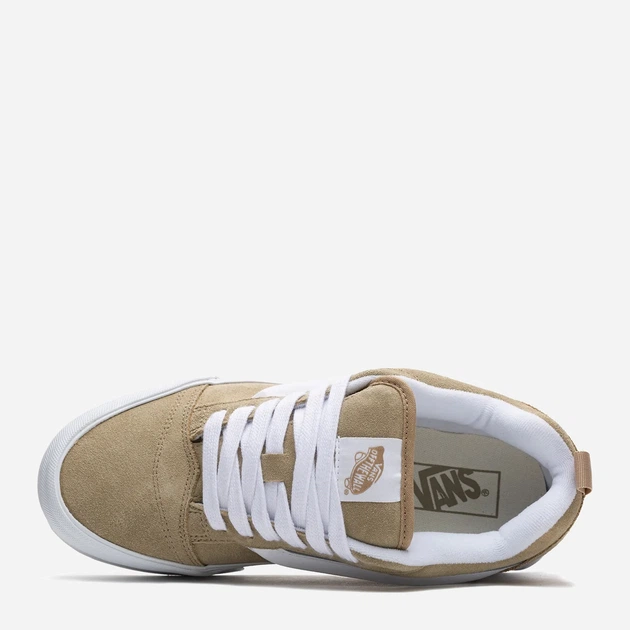 Sneakersy damskie zamszowe Vans Knu Skool Stack VN000CP6SQ7 38.5 Beżowe (196575069594) - obraz 4