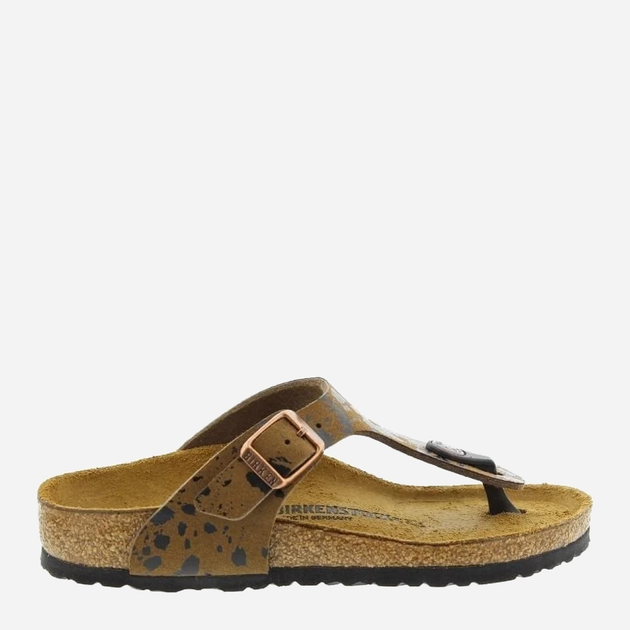 Klapki japonki dziecięce dla dziewczynki Birkenstock GIZEH Kids Birko-Flor Narrow 33 Brązowe (4044477326740) - obraz 1