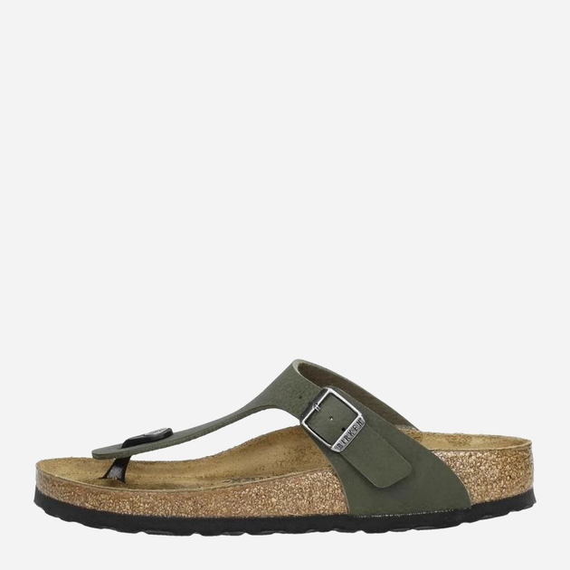 Klapki japonki dziecięce dla dziewczynki Birkenstock GIZEH Kids Birko-Flor Narrow 33 Zielone (4044477326948) - obraz 2