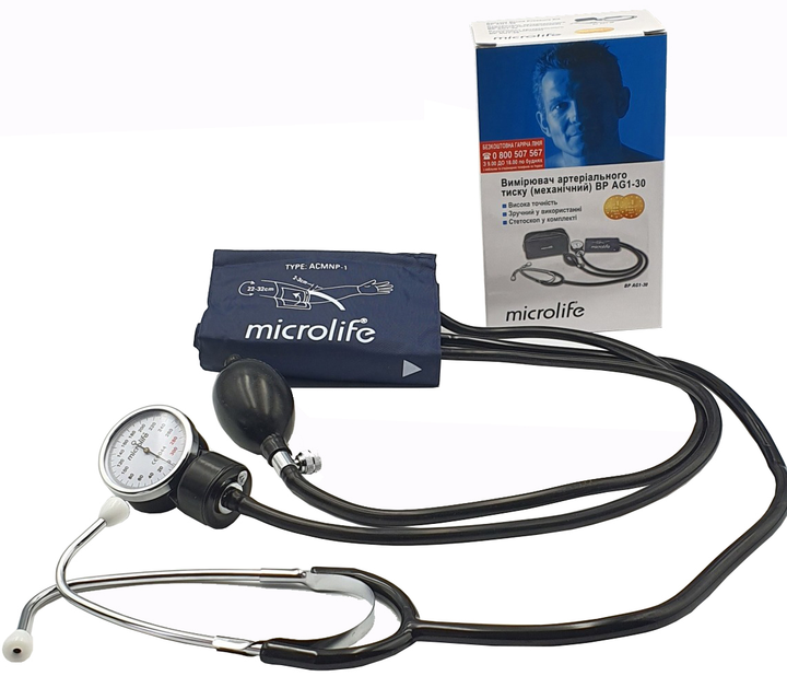 Тонометр MICROLIFE BP AG 1-30 без сумки - зображення 1