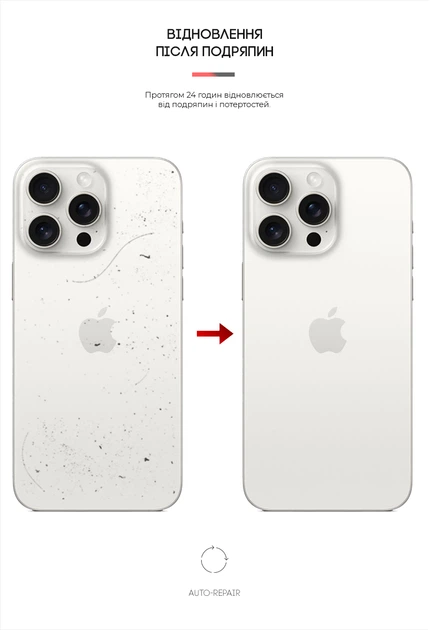 Защитная пленка на заднюю панель для Apple iPhone 15 Pro Max, Carbone Silver, гидрогелевая, глянцевая, серебряный карбон, самовосстановление от царапин, клей по всей поверхности, ArmorStandart (ARM71909) - Фото 3 Защитная пленка на заднюю панель для Apple iPhone 15 Pro Max, Carbone Silver, гидрогелевая, глянцевая, серебряный карбон, самовосстановление от царапин, клей по всей поверхности, ArmorStandart (ARM71909) - изображение 3