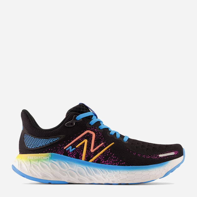 Buty do biegania męskie z amortyzacją New Balance Fresh Foam 1080 v12 M1080L12 41.5 (8US) 26 cm Czarny/Niebieski (196071232089) - obraz 1