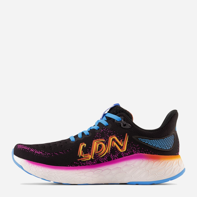Чоловічі кросівки для бігу New Balance Fresh Foam 1080 v12 M1080L12 42 (8.5US) 26.5 см Чорний/Блакитний (196071232096) - зображення 3