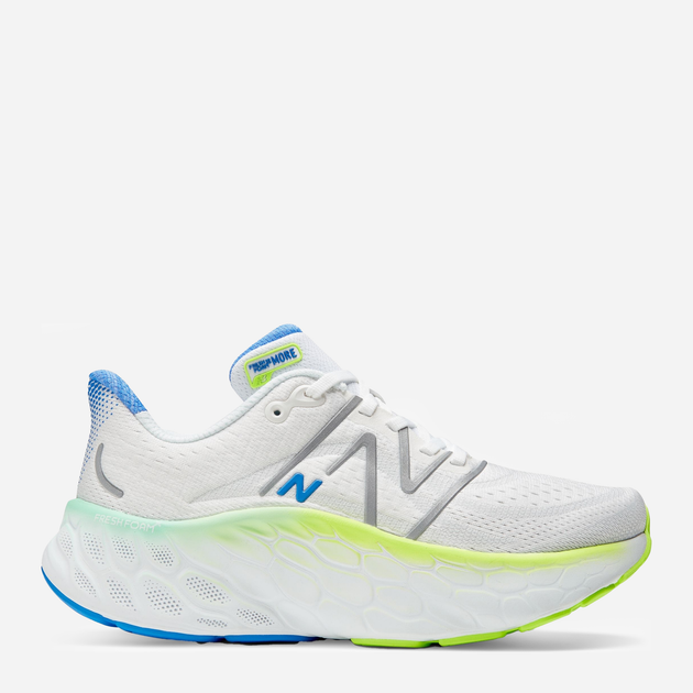 Buty do biegania damskie z amortyzacją New Balance Fresh Foam More v4 WMORWT4 36.5 (6US) 23 cm Białe (196307433310) - obraz 1