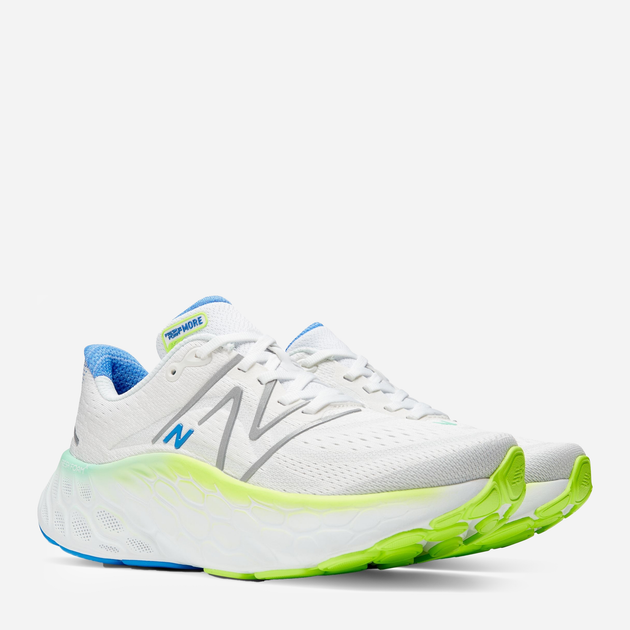 Buty do biegania damskie z amortyzacją New Balance Fresh Foam More v4 WMORWT4 36.5 (6US) 23 cm Białe (196307433310) - obraz 2