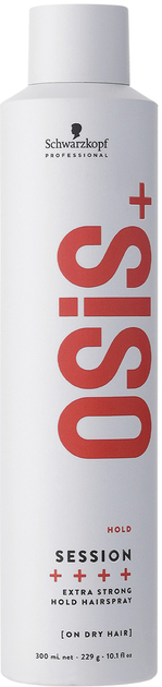 Лак для волосся Schwarzkopf Professional Osis Session Extreme Hold Hairspray 300 мл (4045787999365) - зображення 1