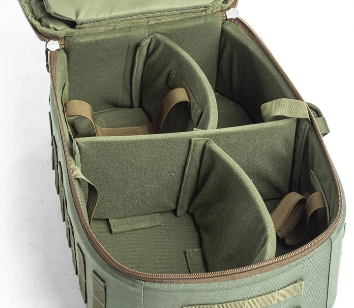 Рюкзак для 7" fpv дронов с усиленой защитой BH олива - изображение 2