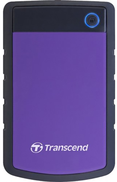 Жорсткий диск Transcend StoreJet 25H3P 1TB TS1TSJ25H3P 2.5 USB 3.0 External (TS1TSJ25H3P) - зображення 1