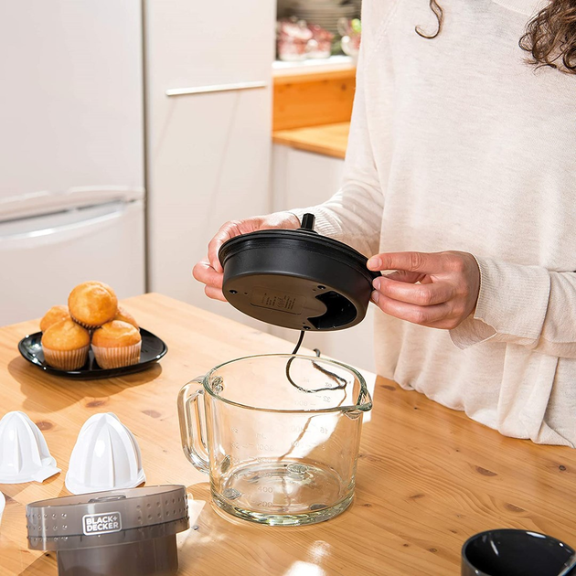 Соковижималка (соковичавниця) для цитрусових Black+Decker BXCJ30E (ES9240070B) - зображення 8