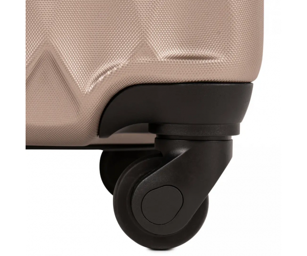 Валіза дорожня на колесах середня 63л Wings TDM синя з ABS Plus пластик кодовий замок та телескопічна ручка - изображение 5