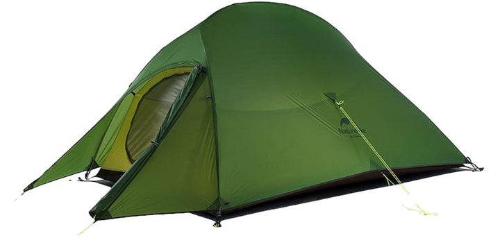 Намет надлегкий двомісний з футпринтом Naturehike Сloud Up 2 Updated NH17T001-T 20D Dark green (6927595732212) - зображення 1