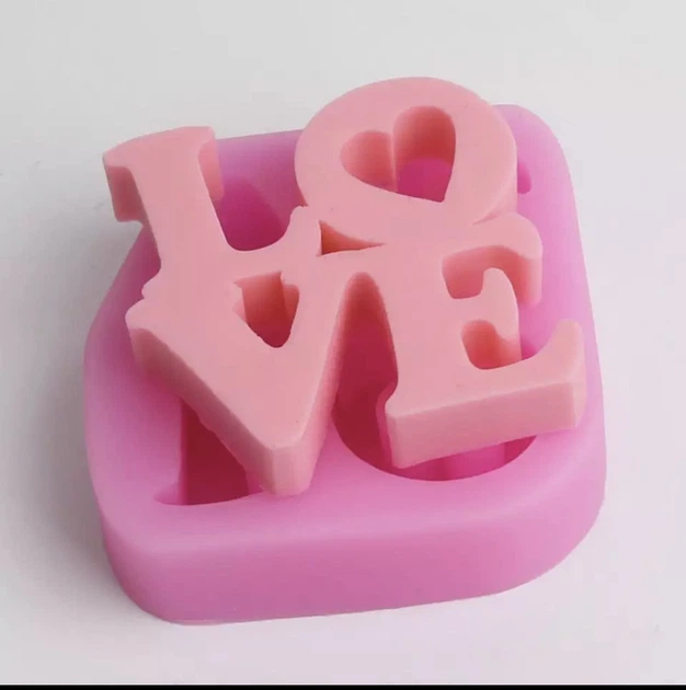 Силіконовий молд Love 2 - Фото 2 Силіконовий молд Love 2 - изображение 2