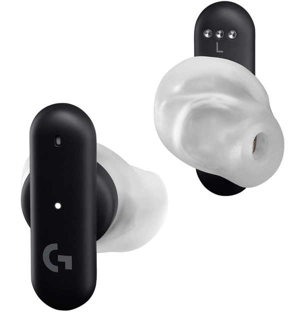 Słuchawki Logitech FITS True Wireless Gaming Earbuds Czarny (985-001182) - obraz 1