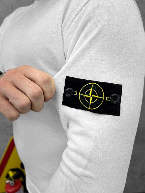 Свитшот stone island white XL - изображение 2