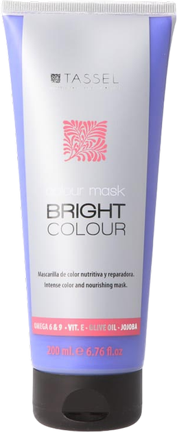 Maska koloryzująca do włosów Eurostil Bright Colour Mascarilla Capilar Color Rubio Hielo 200 ml (8423029092559) - obraz 1