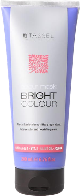 Maska koloryzująca do włosów Eurostil Bright Colour Mascarilla Capilar Color Rubio Hielo 200 ml (8423029092559) - obraz 1