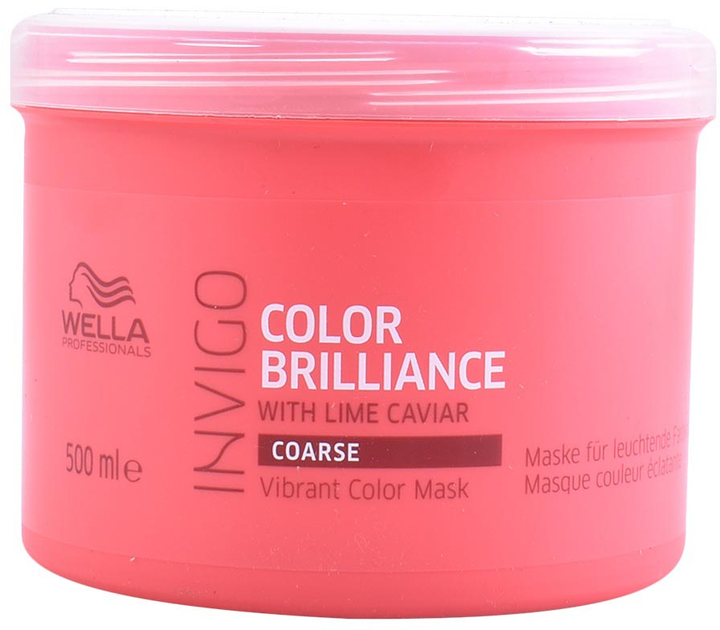 Маска Wella Invigo Color Brilliance Mask Coarse Hair для грубого волосся 500 мл (4064666321875) - зображення 1