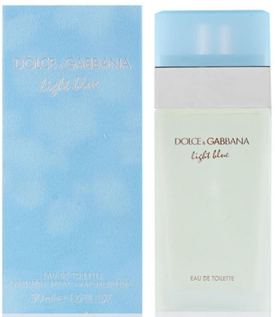 Туалетная вода Dolce and Gabbana Light Blue 50 мл (8057971180349) – в ...