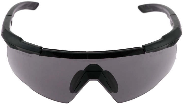 Защитные баллистические очки Wiley X Saber Advanced 3 линзы (Grey/Clear/Rust) Black (9300000) - изображение 1