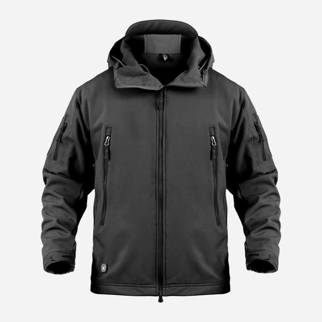 Куртка тактическая Pave Hawk Soft Shell 3XL Черная (24100024232) - изображение 1