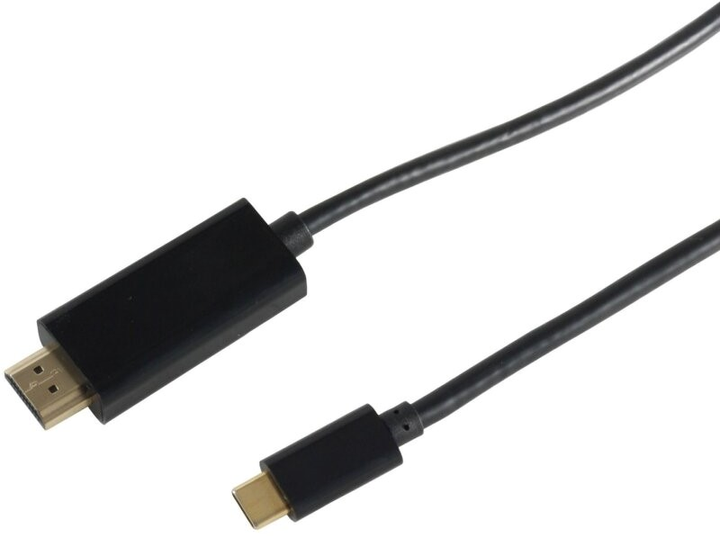 Kabel ShiverPeaks USB Type-C - HDMI 1.8 m Black (10-56185) - obraz 1