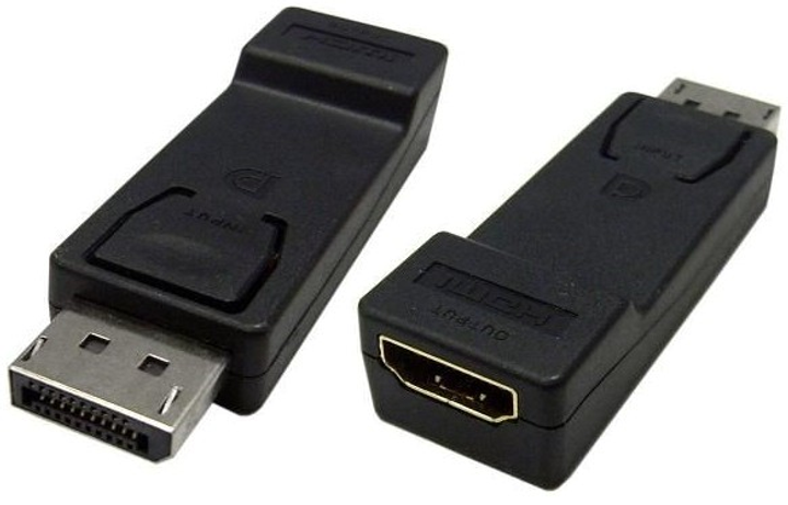 Adapter S-Impuls DisplayPort - HDMI Black (4017538046307) - obraz 1