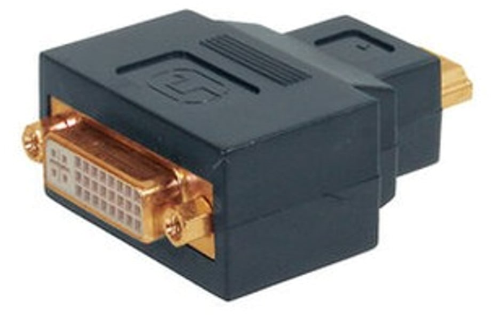 Adapter ShiverPeaks DVI-D - HDMI Black (4017538031686) - obraz 1
