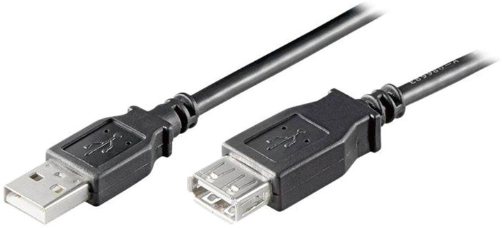 Kaбель Goobay USB Type-A 5 м Black (4040849936012) - зображення 1