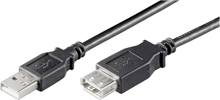 Kaбель Goobay USB Type-A 3 м Black (4040849689048) - зображення 1