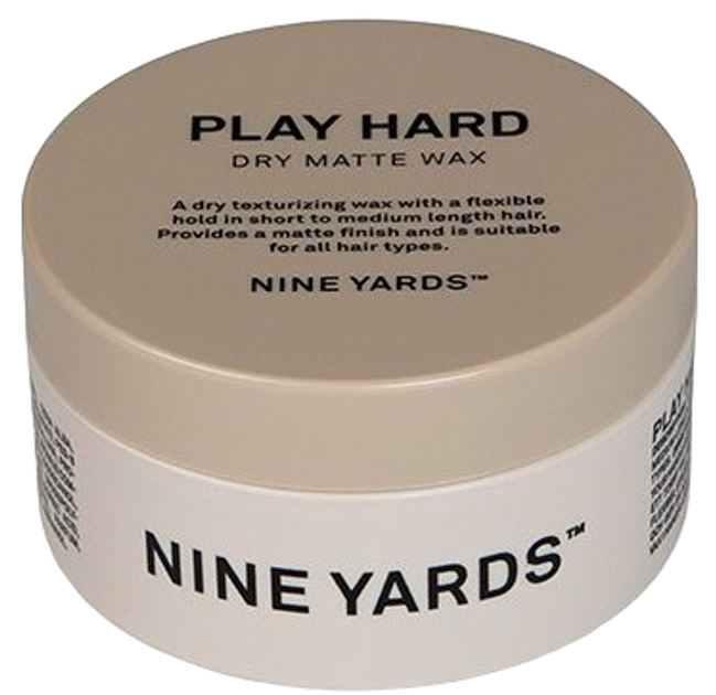 Wosk Nine Yards Play Hard Dry Matte Wax matujący do stylizacji włosów 100 ml (0837654748060) - obraz 1