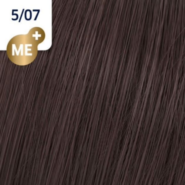 Фарба для волосся Wella Professionals Koleston Perfect Me+ Pure Naturals 5/07 Natural Sand Light Brown 60 мл (8005610658162) - зображення 2