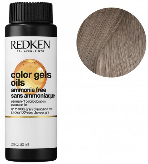 Farba do włosów Redken Color Gel Oils 8AB 3 x 60 ml (3474637107741) - obraz 1