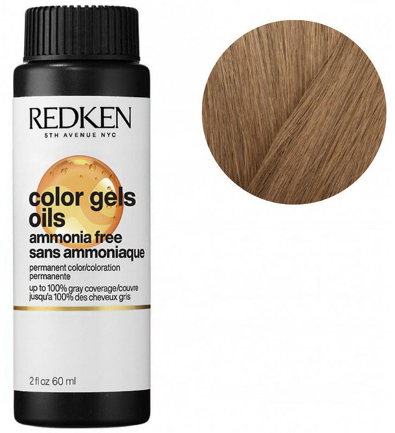 Farba do włosów Redken Color Gel Oils 8G 3 x 60 ml (3474637107765) - obraz 1