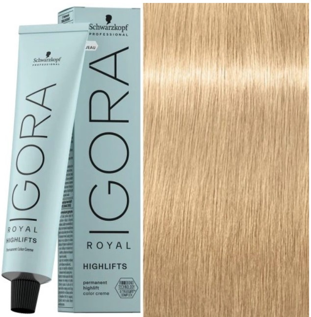 Фарба для волосся Schwarzkopf Professional Igora Royal Highlifts 10-4 Ultra Blonde Beige 60 мл (4045787817683) - зображення 1