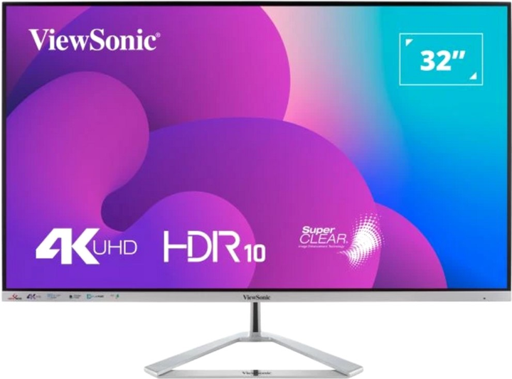 Monitor 31.5" ViewSonic VX Series VX3276-4K-MHD (VX3276-4K-MHD) - obraz 1