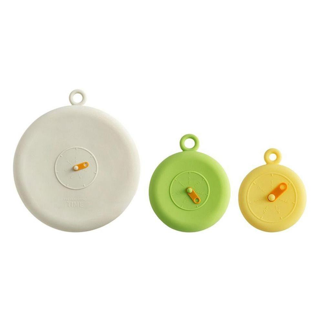 Набор силиконовых крышек 3 шт для сохранения продуктов – фото, отзывы ...