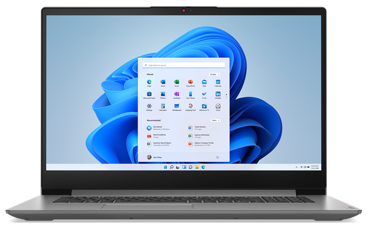Ноутбук 17.3" Lenovo IdeaPad 3 17IAU7 Intel Core i3-1215U RAM 8GB SSD 256GB Win11 - зображення 2