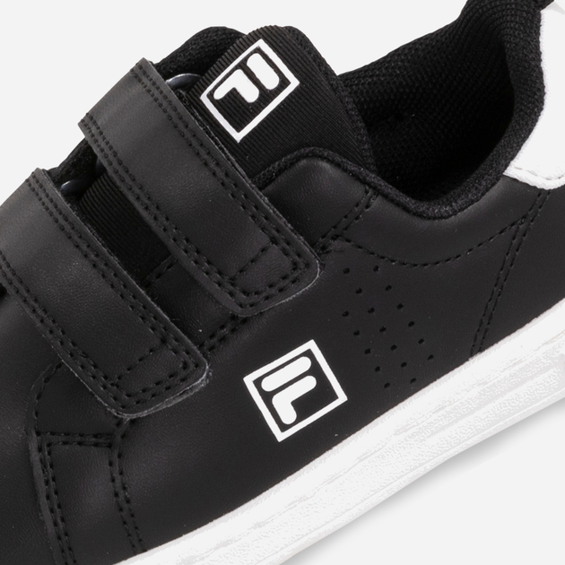 Sneakersy chłopięce na rzepy Fila Crosscourt 2 Nt Velcro Tdl FFK0113-83036 22 Czarne (8719477836310) - obraz 5
