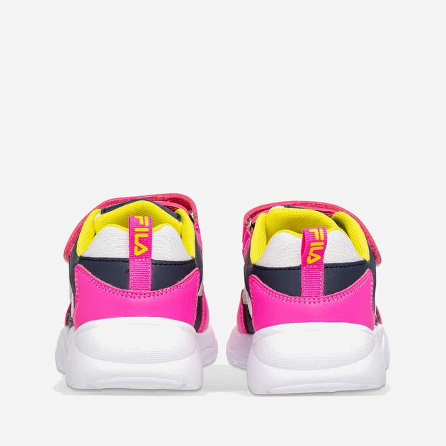 Sneakersy dziecięce dla dziewczynki na rzepy Fila Ventosa CB Velcro Kids FFK0163-13267 30 Wielokolorowe (8719477841901) - obraz 3