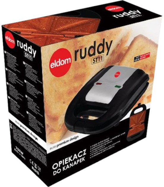 Opiekacz Eldom Ruddy ST11 (5908277382940) - obraz 5
