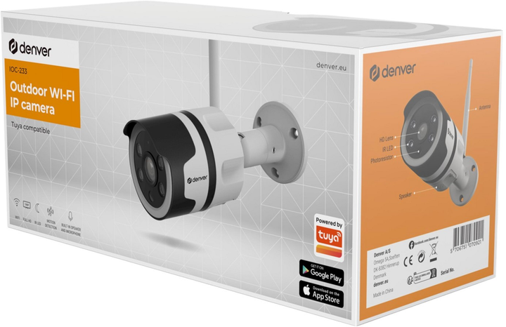 Zewnętrzna kamera IP Denver IOC-233 - obraz 5